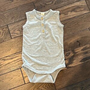 Kate Quinn Henley Tank Bodysuit - viscose